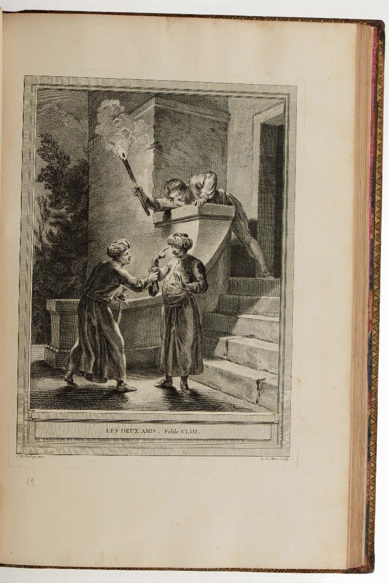 La Fontaine, Jean Defables Choisies, Mises En Vers Par J. De la Fontaine. Tome Premier [-quatrièm...
