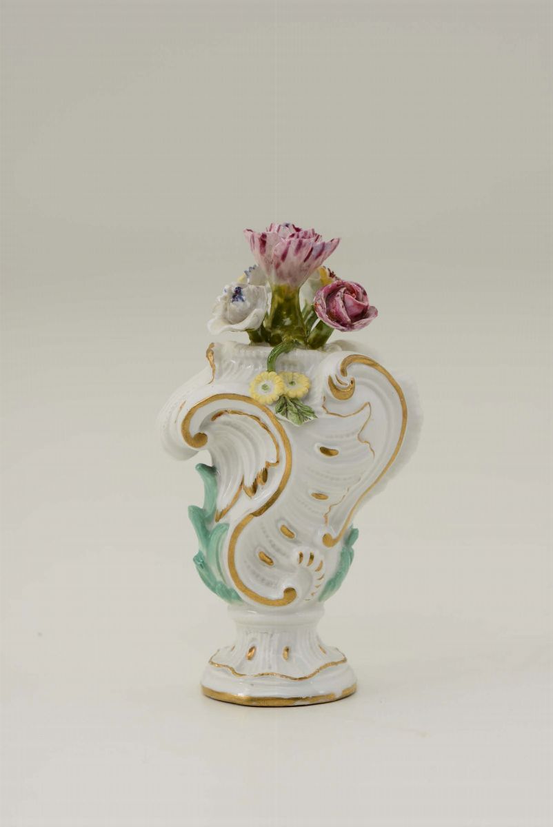 Coppia di Vasetti Meissen, 1740 Circa