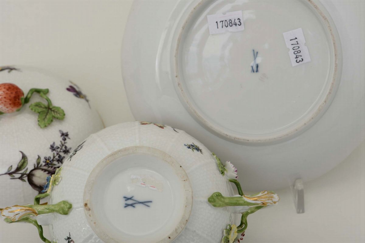 Tazza da Brodo con Sottopiatto Meissen, 1740-1745