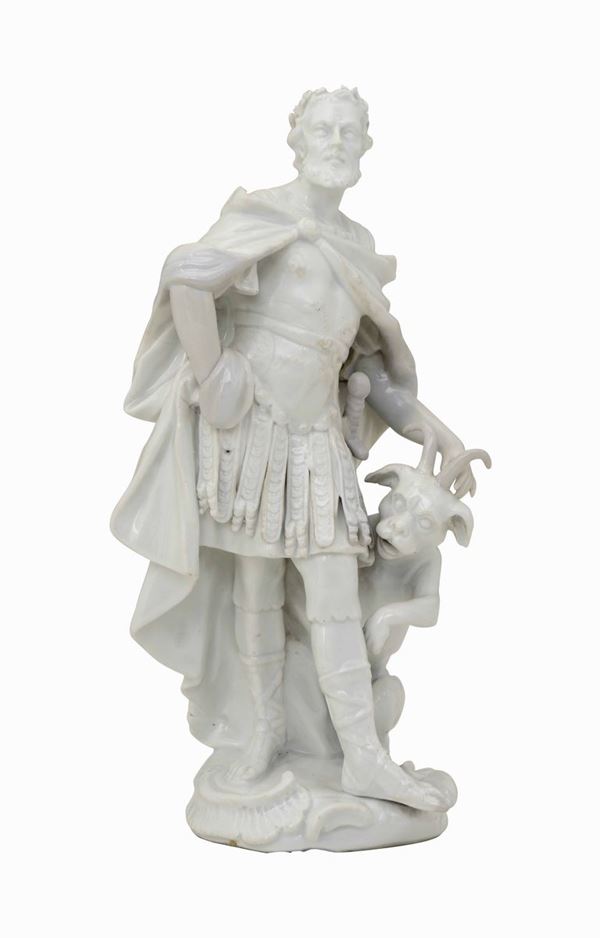 Figurina di Giulio Cesare Meissen, 1750 circa Modello di J.J.Kaendler