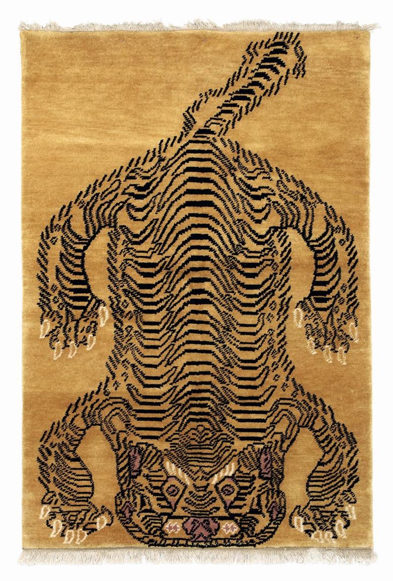 Tappeto mongolo XX secolo  - Auction Fine Carpets - Cambi Casa d'Aste