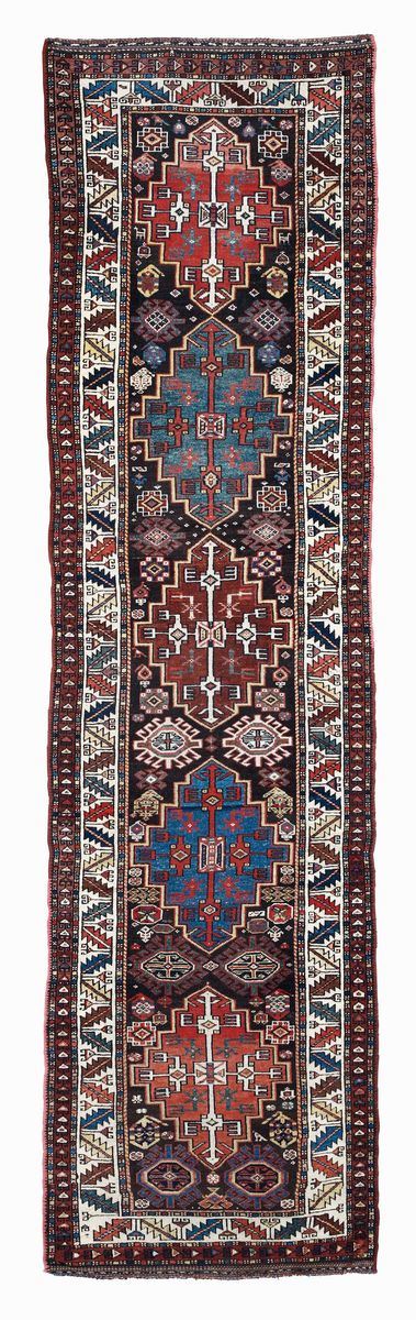 Passatoia Curda inizio XX secolo  - Auction Fine Carpets - Cambi Casa d'Aste