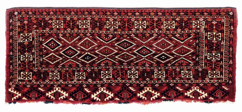 A Tekke torba turkmenistan late XIX century  - Auction Fine Carpets - Cambi Casa d'Aste