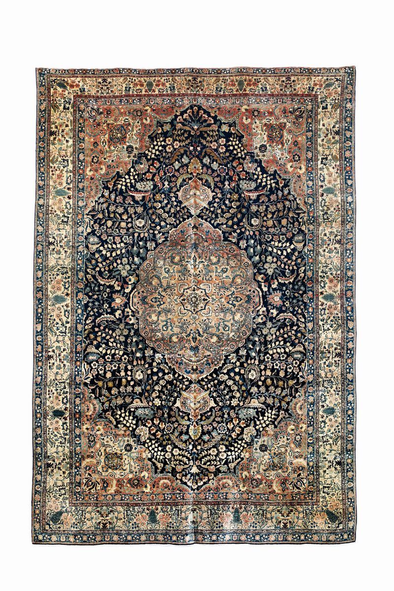 Tappeto persiano Tabriz, inizio XX secolo  - Auction Fine Carpets - Cambi Casa d'Aste