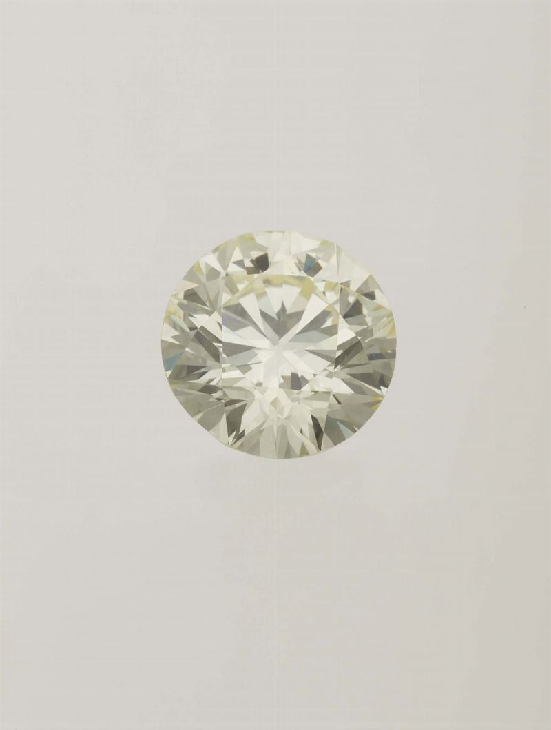 Unmounted brilliant-cut diamond weighing 8.08 carats  - Auction Fine Jewels - Cambi Casa d'Aste