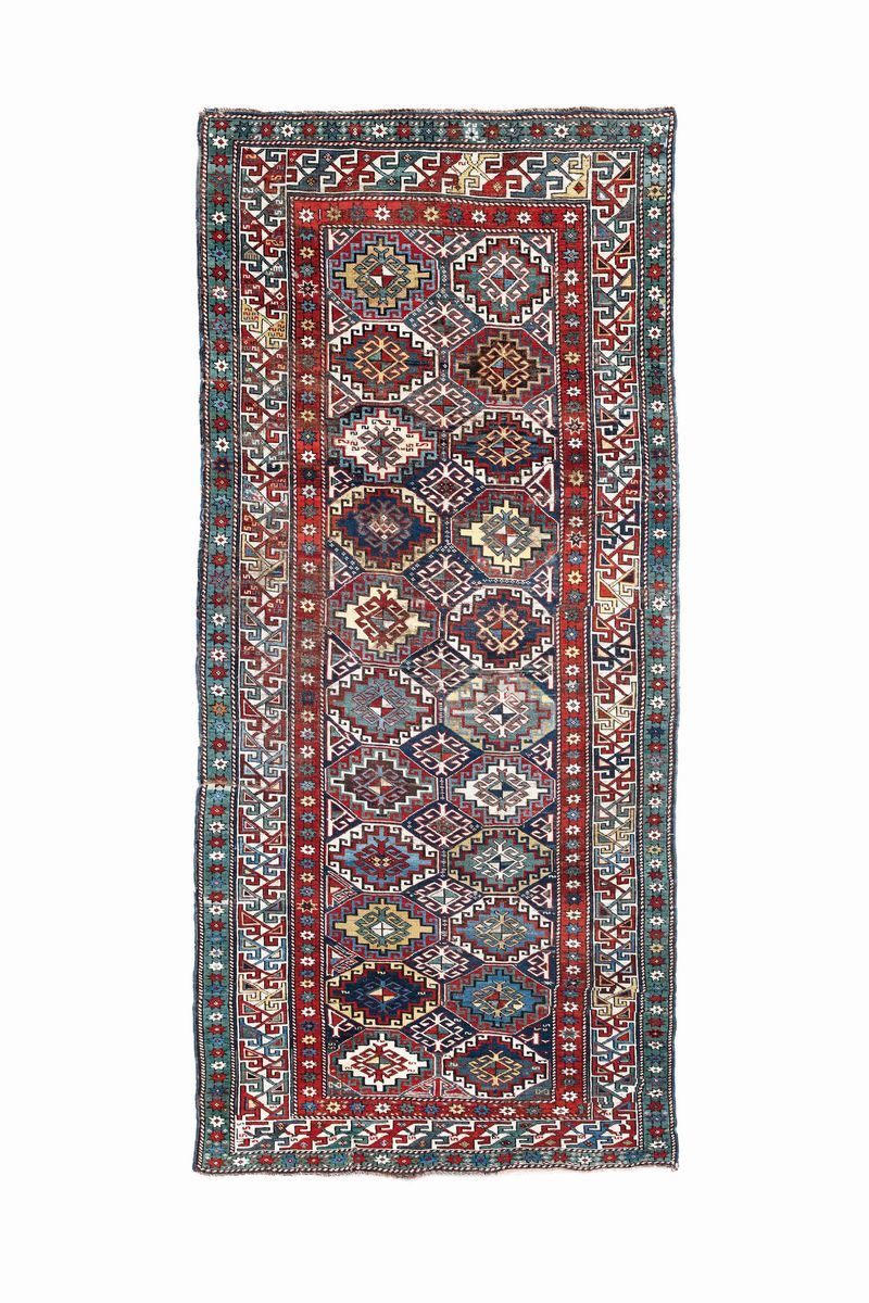 Passatoia caucasica, fine XIX secolo  - Auction Fine Carpets - Cambi Casa d'Aste