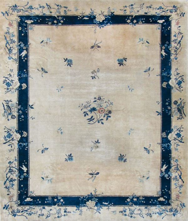 A Bejing rug China late XIX century