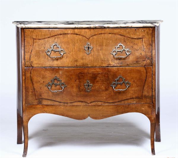 Cassettone in stile Luigi XV, XIX-XX secolo