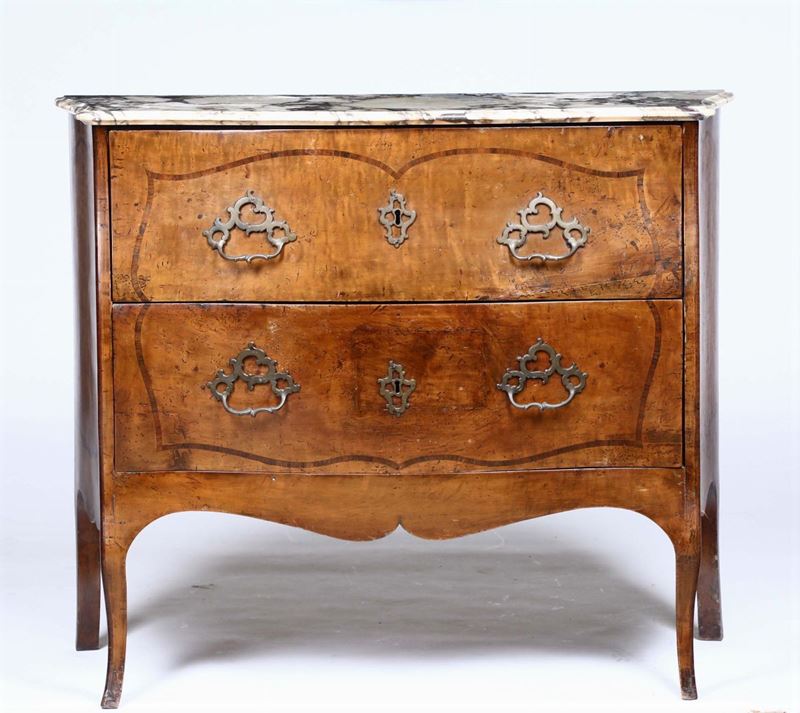 Cassettone in stile Luigi XV, XIX-XX secolo  - Asta Antiquariato - Cambi Casa d'Aste