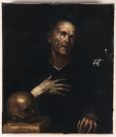 Scuola Genovese del XVII Secolofigura di Santo