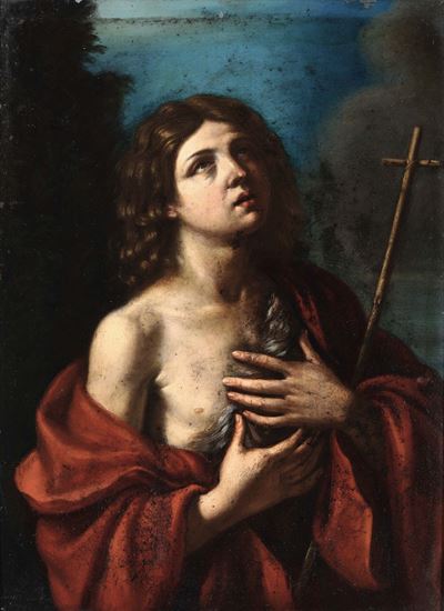 Giovanni Francesco Detto il Guercino Barbieri (cento 1591 - Bologna 1666), Copia Dasan Giovanni B...