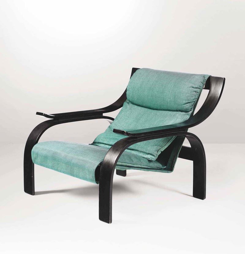 Marco Zanuso : Poltrona Woodline  - Auction 20th century furniture - Cambi Casa d'Aste