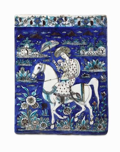 Mattonella Iran, Periodo Qajar (1779-1925), XIX Secolo