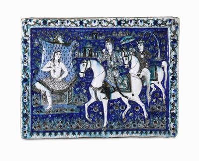 Grande Mattonella Iran, Periodo Qajar (1779-1925), XIX Secolo