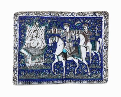Grande Mattonella Iran, Periodo Qajar (1779-1925), XIX Secolo