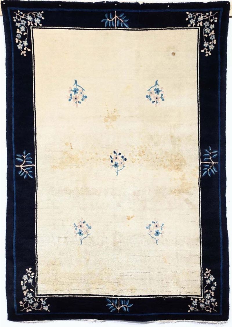 Tappeto cinese Pechino, fine XIX secolo  - Auction Fine Art - Cambi Casa d'Aste