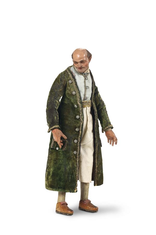 A balding commoner, Naples 18th century