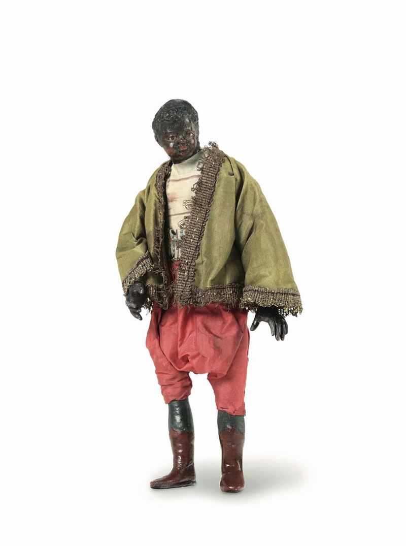 A dark-skinned figure, Naples 18th century  - Auction Important Artworks and Furnitures - Cambi Casa d'Aste
