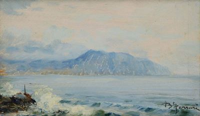 Berto Ferrari (1887 - 1965)riviera Ligure