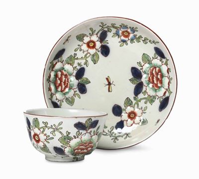 Tazza con Piattino Milano, Manifattura di Pasquale Rubati, 1760–1780