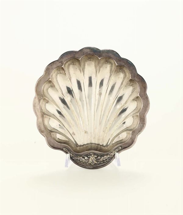 Conchiglia in argento, XIX secolo