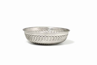 Centrotavola in Argento Primo Titolo, Fuso e Cesellato, Federico Buccellati, Italia XX Secolo