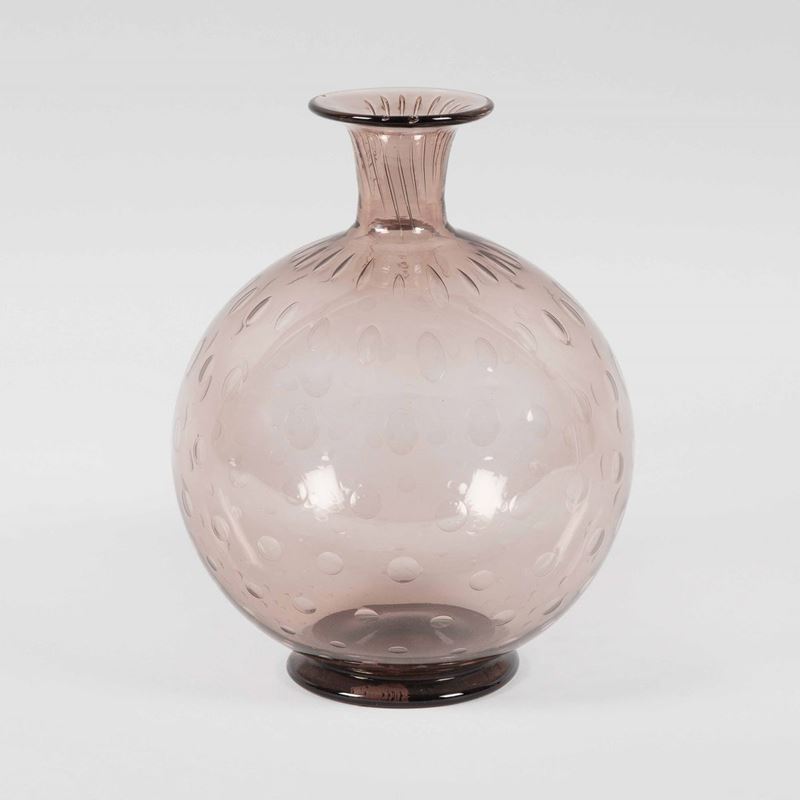 Napoleone Martinuzzi (1892-1977) Venini, Murano, 1950 ca  - Asta Murano '900 - II - Cambi Casa d'Aste