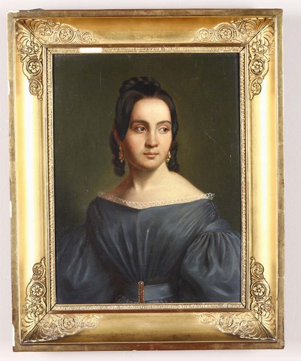 Pittore degli inizi del XIX secolo Ritratto femminile