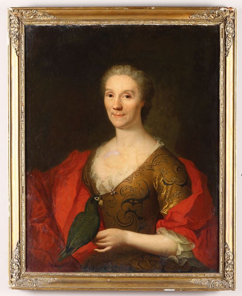 Scuola del XVIII secolo Ritratto femminile  - Auction Fine Art - I - Cambi Casa d'Aste