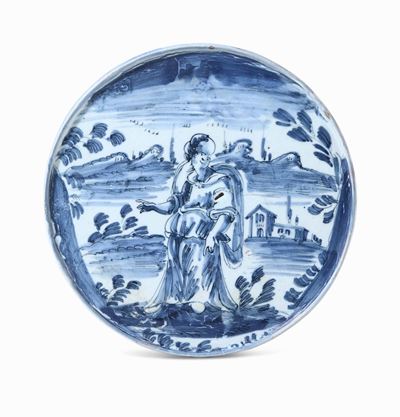 Sottocoppa Albisola, Inizio del XVIII Secolo