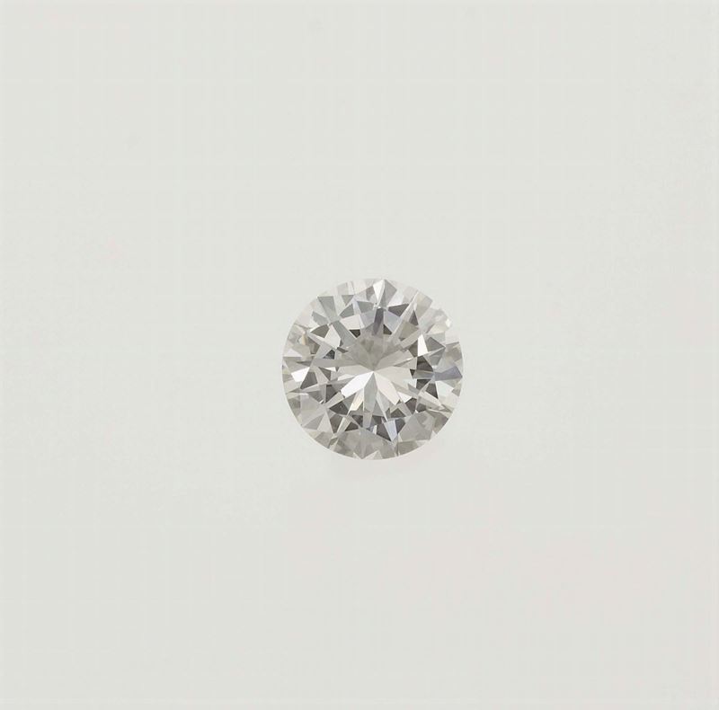 Unmounted brilliant-cut diamond weighing 2.92 carats  - Auction Fine Jewels - Cambi Casa d'Aste
