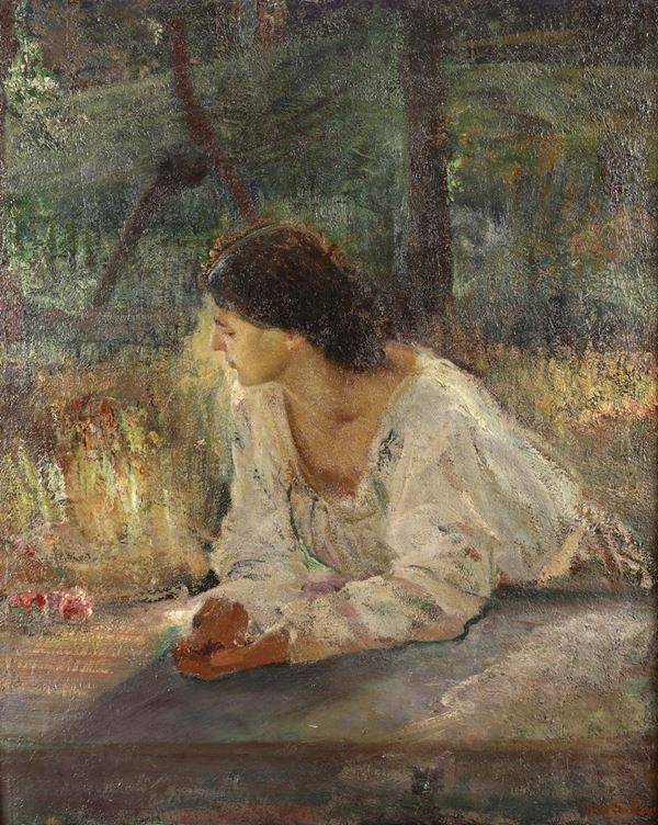 Pietro Gaudenzi (1880 - 1955) Figura femminile