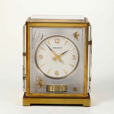 Jaeger Lecoultre, Atmos-white Marina, Fishes. o