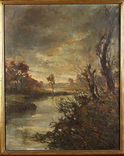 Paesaggio Fluviale, 1908