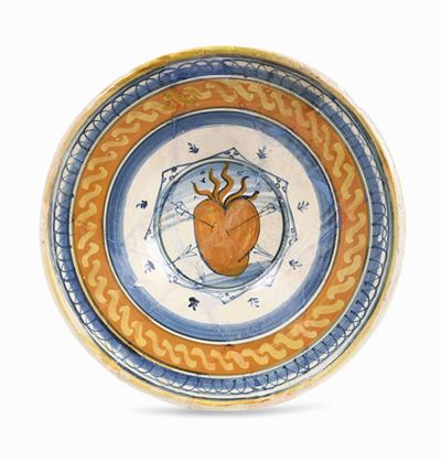 Piatto - Gamelio Viterbo, Metà del XVI Secolo