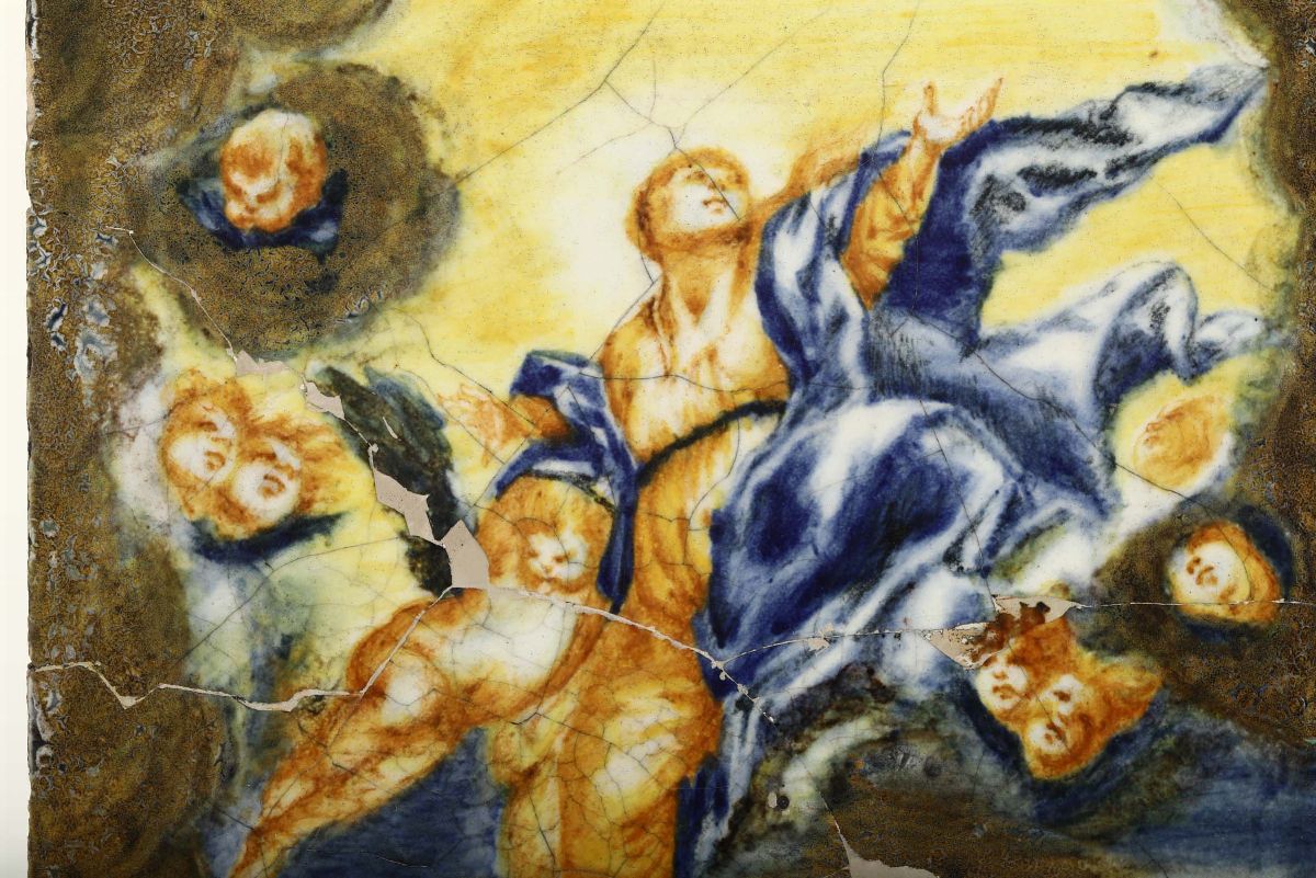 Targa Savona, Seconda Metà del XVII Secolo Probabilmente Bartolomeo Guidobono