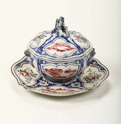 Tazza da Brodo Nove, Manifattura Antonibon, XIX Secolo