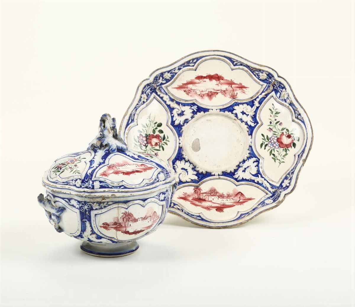Tazza da Brodo Nove, Manifattura Antonibon, XIX Secolo