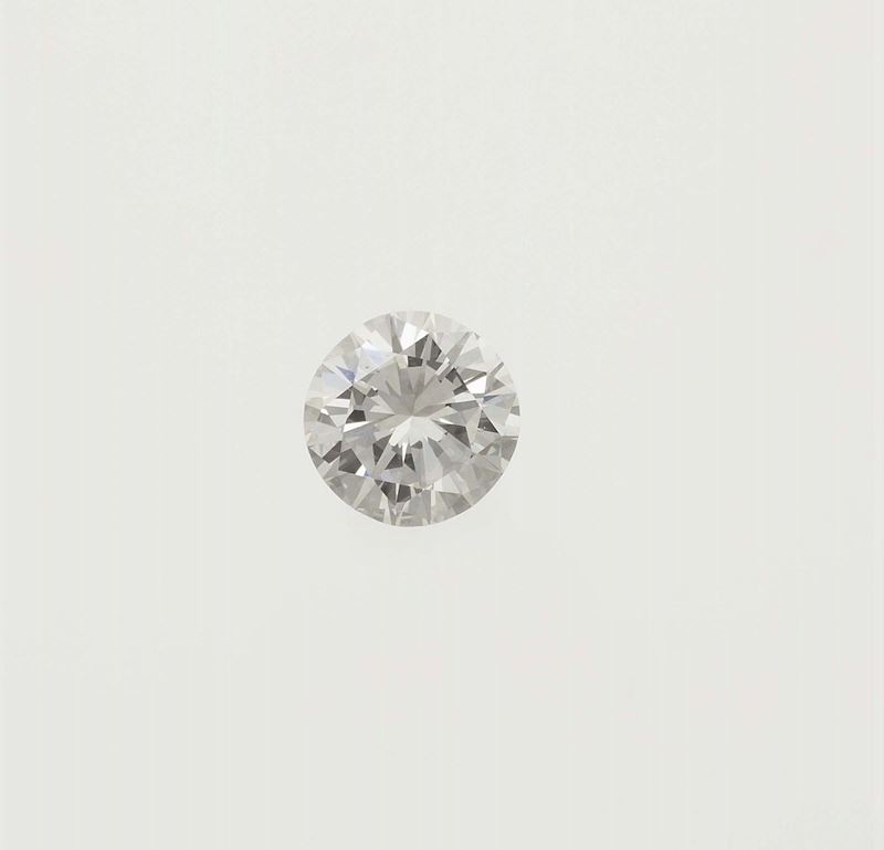 Unmounted brilliant-cut diamond weighing 2.48 carats  - Auction Fine Jewels - Cambi Casa d'Aste