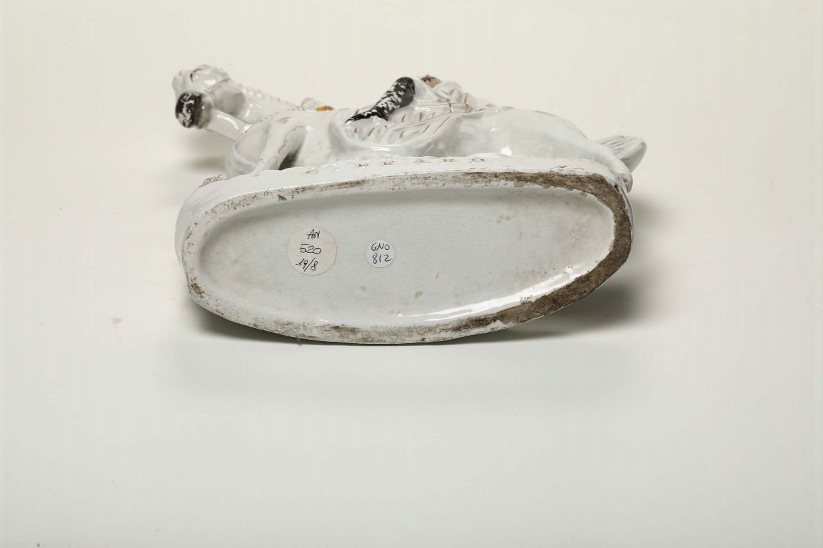 Rara Figurina Inghilterra, Staffordshire, Periodo Vittoriano, XIX Secolo
