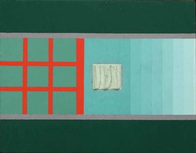 Espansione per AJE, 1964, olio su tela