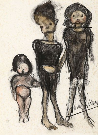 Lorenzo Viani (1882-1936)figure Femminili
