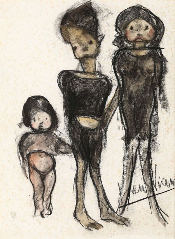 Lorenzo Viani (1882-1936) Figure femminili