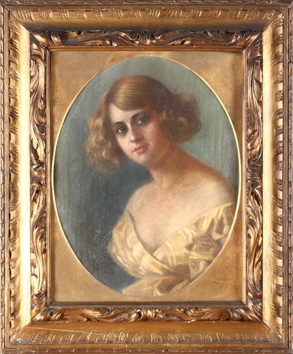 Anonimo del XX secolo Ritratto femminile