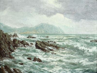 Saverio Seassaro (1917-2016)veduta Costiera