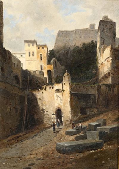 Agostino Fossati (1830-1904)il Castello di Portovenere