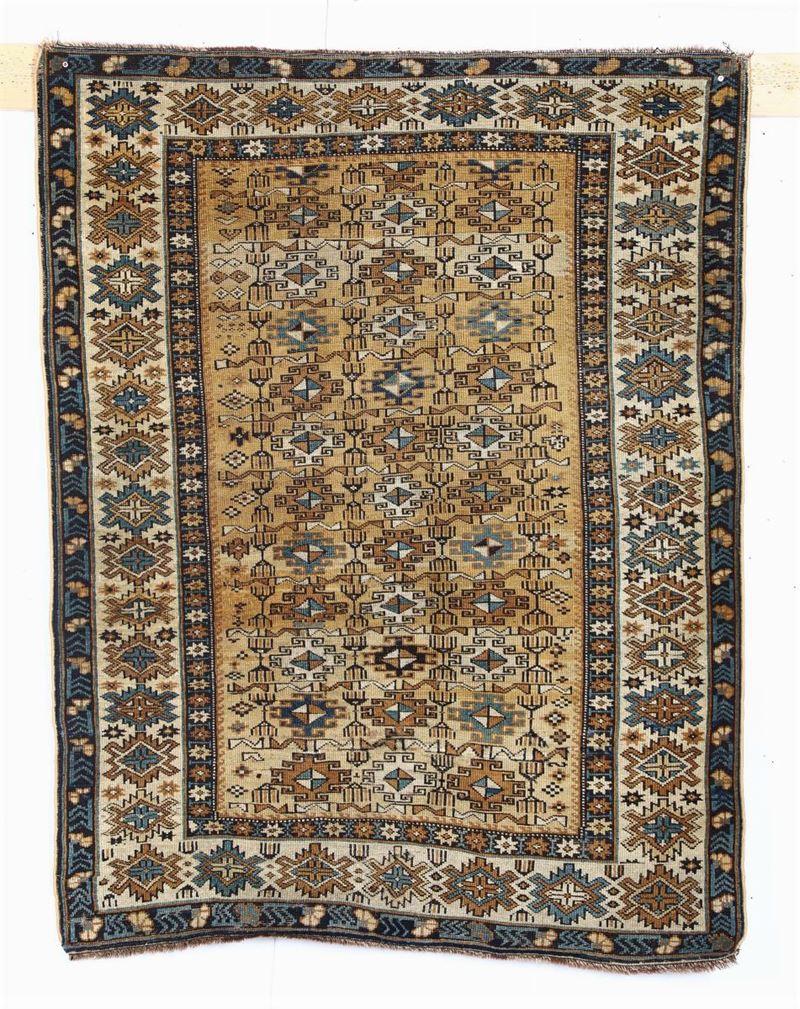 Tappeto caucasico Shirvan, inizio XX secolo  - Asta Antiquariato - Cambi Casa d'Aste