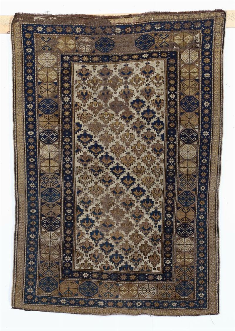 Tappeto caucasico, inizio XX secolo  - Asta Antiquariato - Cambi Casa d'Aste