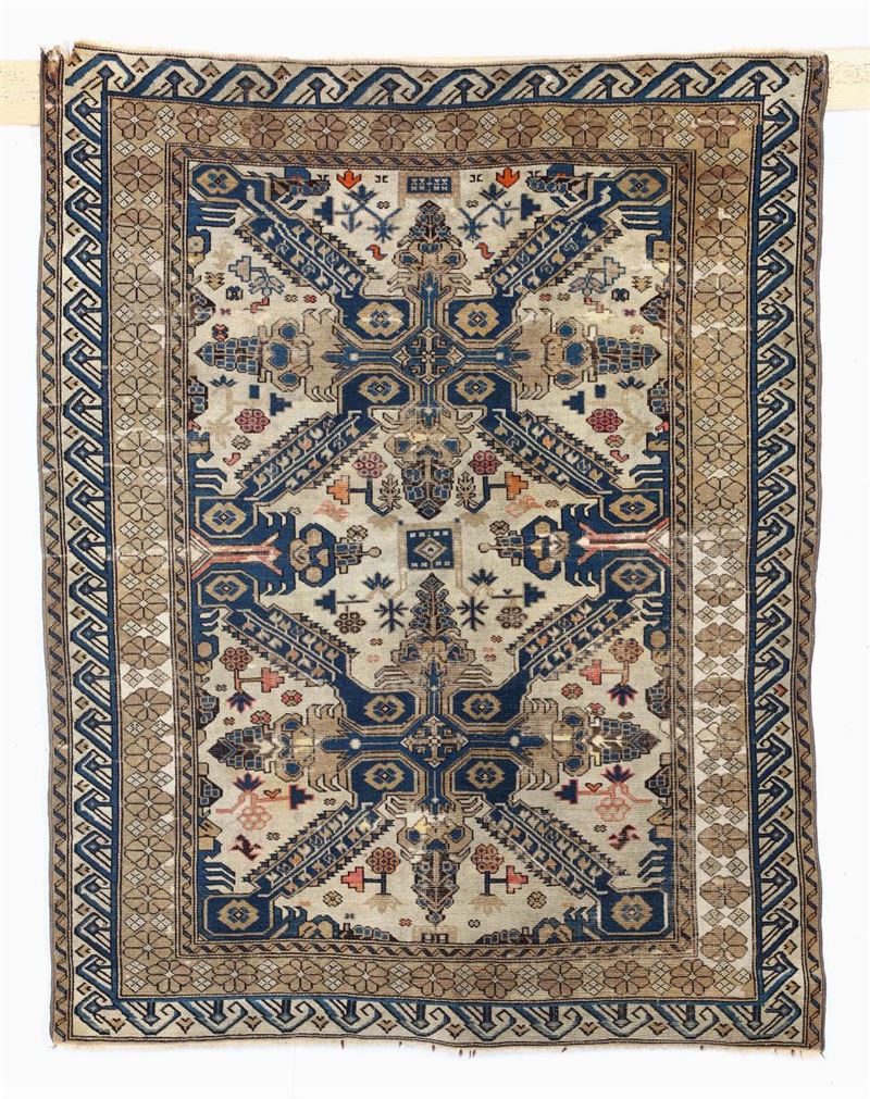 Tappeto caucasico Seichur, inizio XX secolo  - Auction Fine Art - Cambi Casa d'Aste