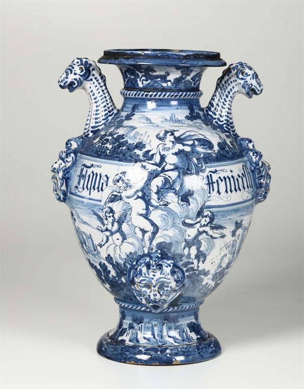 Stagnone (idria) Albisola (?), XX secolo